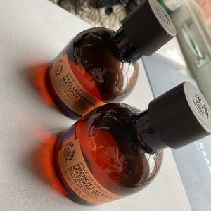 The body shop massage oil